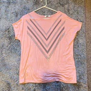 Cute over sized shirt by JULIA -woman’s size s/m but fits like m/Lg